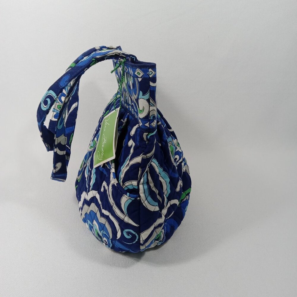 VERA BRADLEY Mediterranean Blue Medium Shoulderbag *NWT - Picture 5 of 14